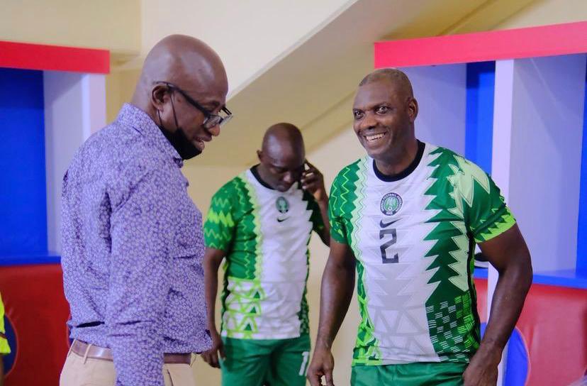 coacheguavoen's tweet photo. With the Legendary Mathematical Odegbami and Pascal Patrick. 🇳🇬🦅 https://t.co/Yi9XwlkCx3