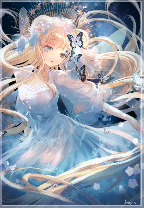「 金平糖の妖精 」

ホワイトデーのキャンディにちなんだ、
金平糖の光の妖精少女のイラストです。
#アトリエの系譜S  #イラスト 
#芸術同盟 