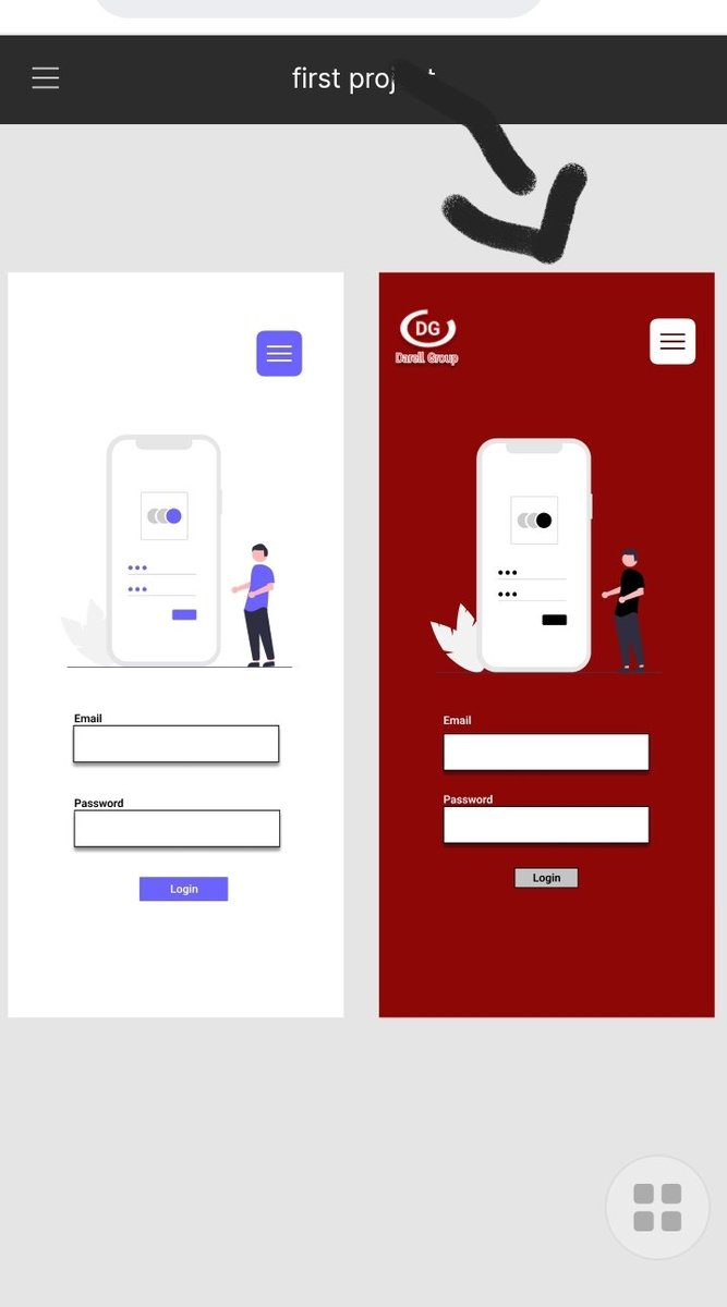 EllahDarlingto3's tweet photo. My first and second Project as a #uiux developer. The project at the left is my first project while the one at the right side is the second project. To God be the glory!!!
#Smallbeginning https://t.co/FKt62ZA72G