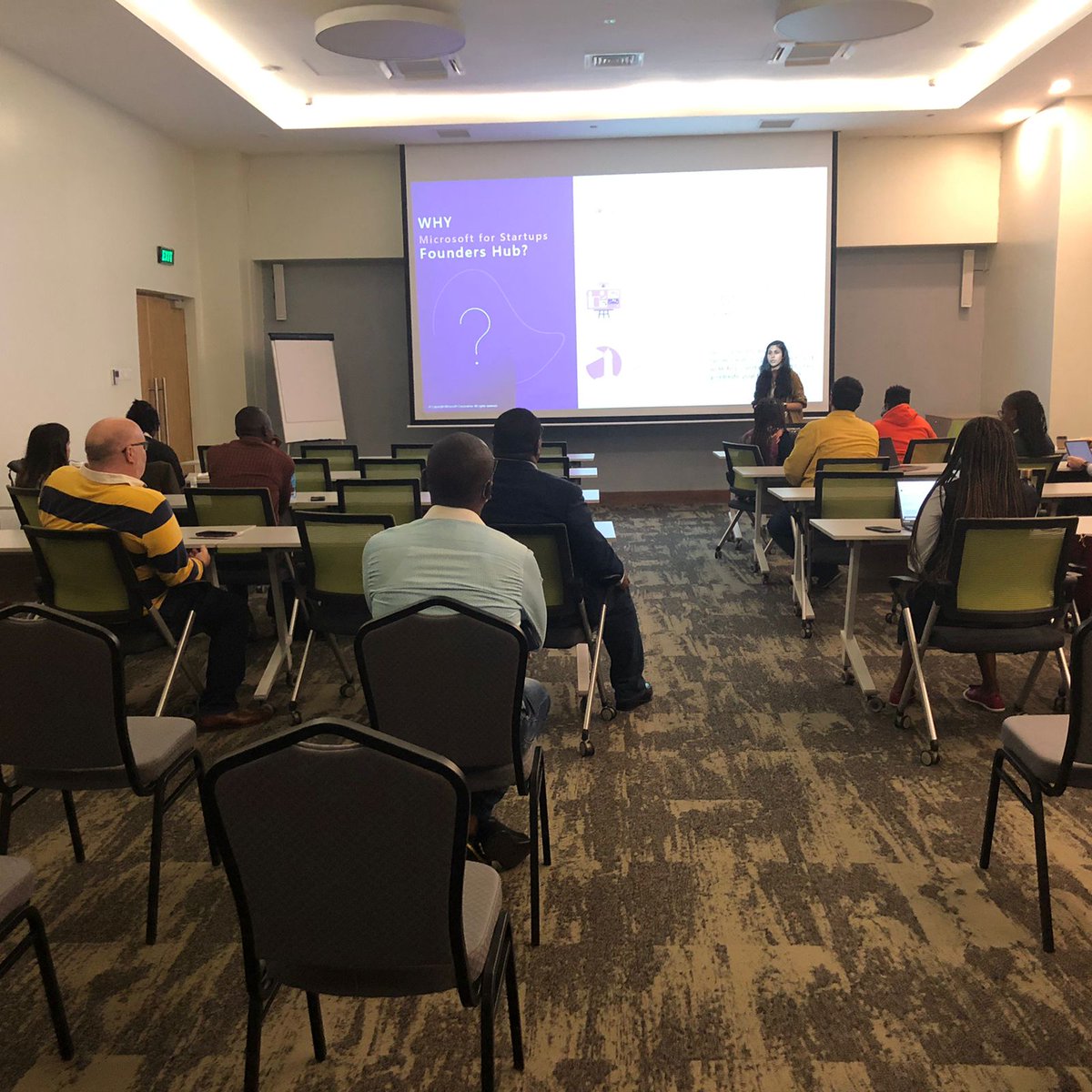 "Microsoft #FoundersHub is here to support founders with experiences such as Azure Credits, Github enterprise, Office 365, Power automate and so much more." - <a href="/AbdelkarimYara/">Yara Abdelkarim</a>, Startups Community Manager, Microsoft ATO.
startups.microsoft.com
<a href="/msft4startups/">Microsoft for Startups</a> <a href="/AfricaTechSMT/">🇰🇪 ATS Nairobi - Feb 11-12, 2026</a> #ATSNBO