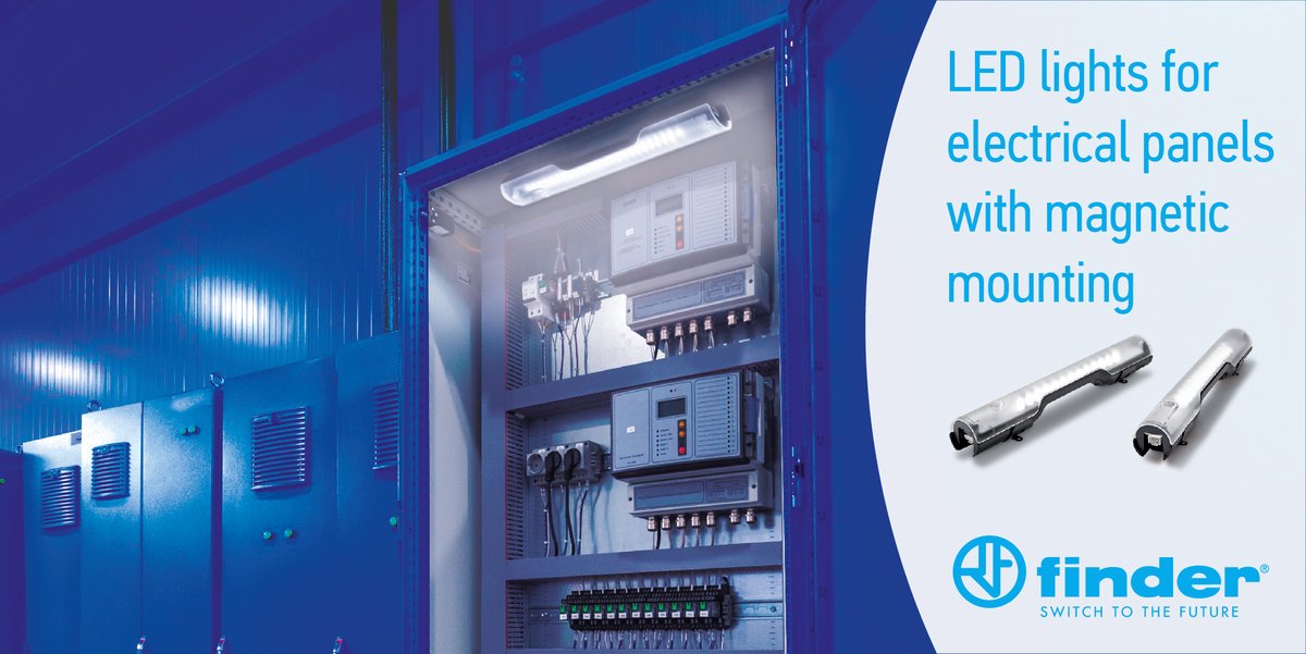 FinderUK's tweet image. Available in two brightness levels, 600 lumens or 1200 lumens, Finder's 7L Series LED #panellights, featuring magnetic mounting, are the ideal solution for lighting machines and #electricalpanels.

Find out more: cdn.findernet.com/app/uploads/S7…