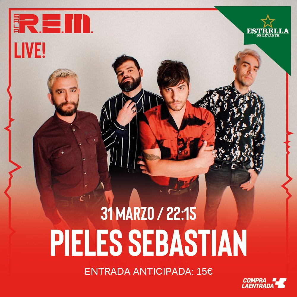 El 31 de marzo <a href="/PielesSebastian/">Pieles Sebastian</a> se presentan sobre nuestro escenario y lo harán con su primer disco "Chico busca chico". Banda formada por miembros de Kracauer y Noise Box, una de las apuestas murcianas para este 2022.