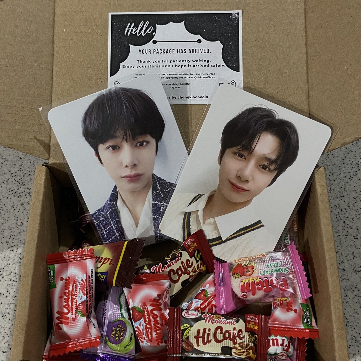 matchababie_'s tweet photo. π€© UMUWI NANAMAN SI HYUNGWON π€©
grabe thank u so muchie po sobra @NekomaiShops grabe na pi sa pa freebie i luvette !! salamat pi so much nakauwi nang ligtas ang bebebolz ng buhai q <<33
#NKMSFeedback https://t.co/YOpDqn28FS