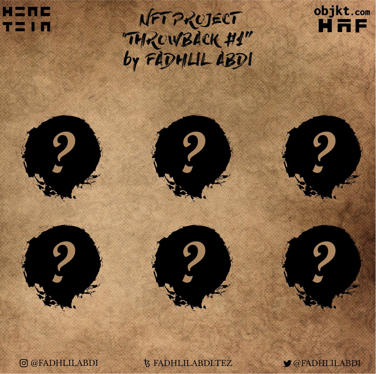 So, I have a simple road map for my first project on NFT, but don't worry becasue I've prepared a lot of projects for the future. For the first project, I offered the "Throwback", so you can see my trip from the past until now.