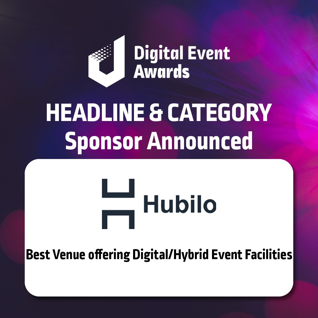 Digi_Event_News's tweet image. #DigitalEventAwards Headline Sponsors Announced!

Notified, Totem, Hubilo and iVent are all announced as headline sponsors with category sponsorship!

Enter: l8r.it/qvSk

Tickets: l8r.it/vCn5

#DEA22 #eventprofs #eventtech #virtual #tech