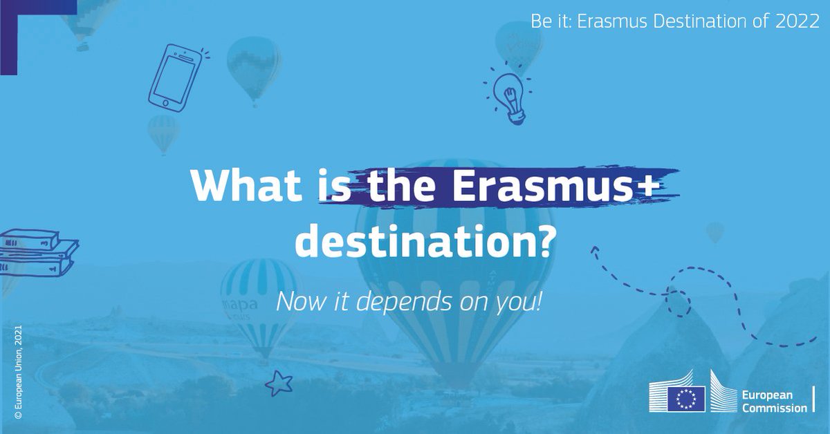 Everyone thinks their #Erasmus city is the best,
but this year we are going to name one city The Erasmus Destination of the Year. 👀

The city with the most helpful tips for students via the #ErasmusApp, gets the title!

Download the App or visit 🔗erasmusapp.eu/share/tip