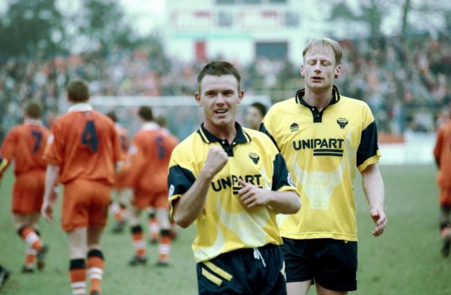 YellowArmyOUFC's tweet photo. Saturday will be an emotional day but also a day of celebration.

To honour Joey and to bring fans together who watched him at the Manor, the East Stand will become the London Road for the day.

Old songs, London Road reunions, Manor memories. 

Were you left or right side? #OUFC https://t.co/qda13zRP0m