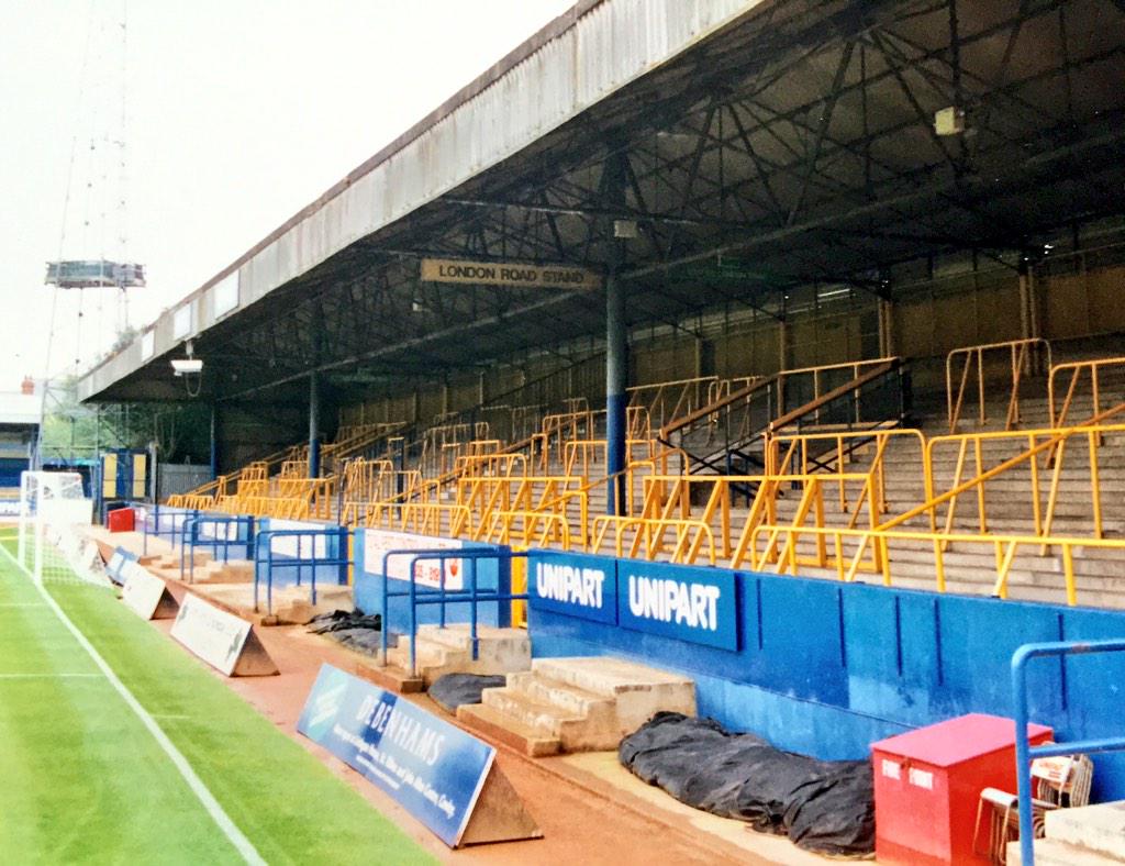 YellowArmyOUFC's tweet photo. Saturday will be an emotional day but also a day of celebration.

To honour Joey and to bring fans together who watched him at the Manor, the East Stand will become the London Road for the day.

Old songs, London Road reunions, Manor memories. 

Were you left or right side? #OUFC https://t.co/qda13zRP0m
