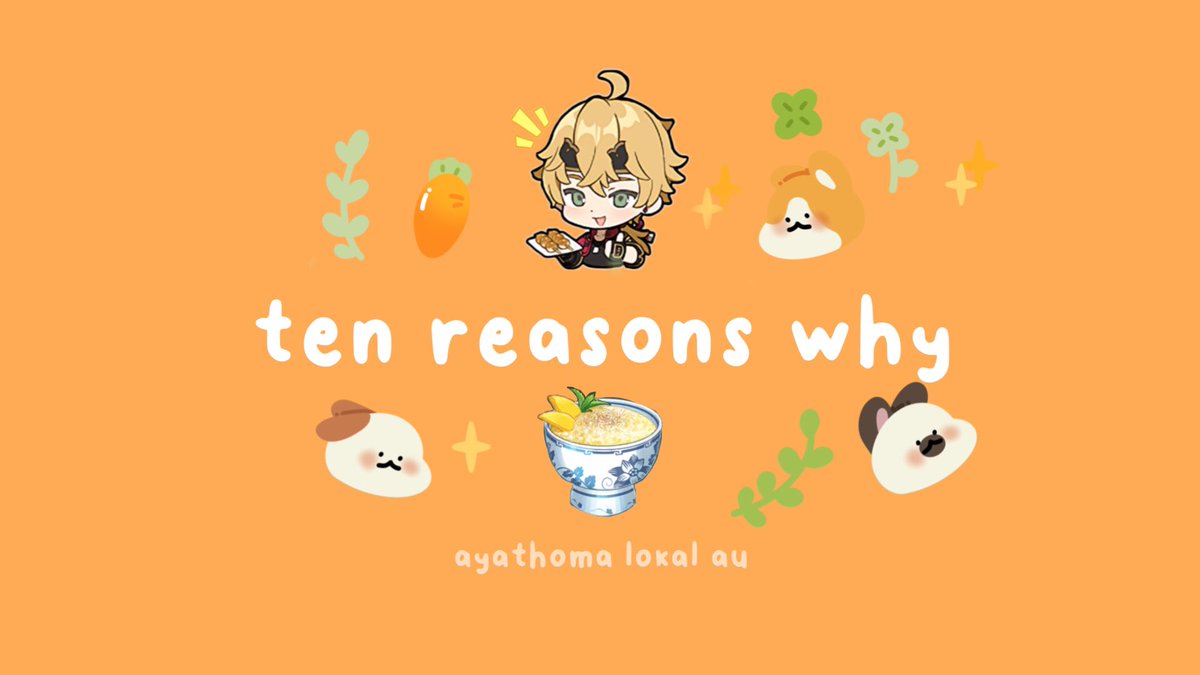 tofupedes's tweet photo. TEN REASONS WHY 
— #ayathoma ( 🍶 x 🐶 ) 

short lokal au | thoma nyoba untuk nutupin hubungan mereka, malah diumbar sama ayato. https://t.co/D3PzgRznM2