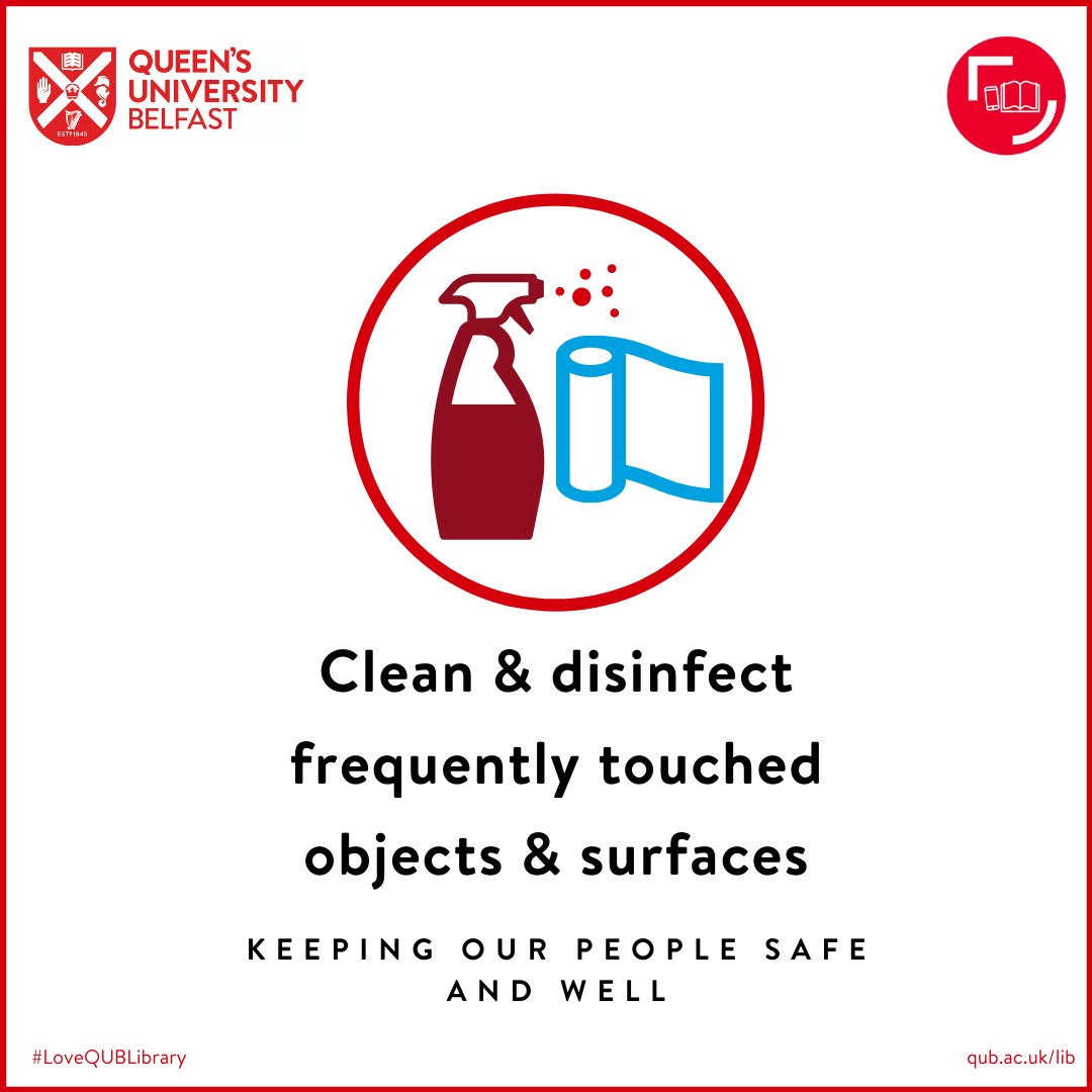 QUBLibrary's tweet photo. #KeepingYourLibrarySafe https://t.co/f4GkLc9qsC