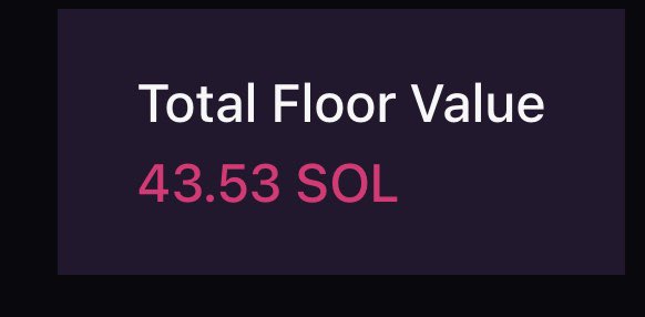 nex_crypt0's tweet photo. In 1 month and 2 days I took a 2 $SOL phantom wallet to just under 50 $SOL

Roughly 43.53 in floor value as well as 5.87 in liquid. 

I had never bought an #NFT before this 🤝 https://t.co/riFfWar4o6