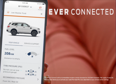 FordSouthAfrica's tweet photo. This week we are showing the #ForeverConquering Ford Everest with #FordPassConnect Command and Control features:โ
๐ฅถPre-cool or pre-heat the cabin
๐Remote lock and unlock
๐ฒRemote start/stop
โฒ Scheduled remote startโ
๐บ Vehicle Locator
๐OTA modem software updates https://t.co/7iubeYkSU2