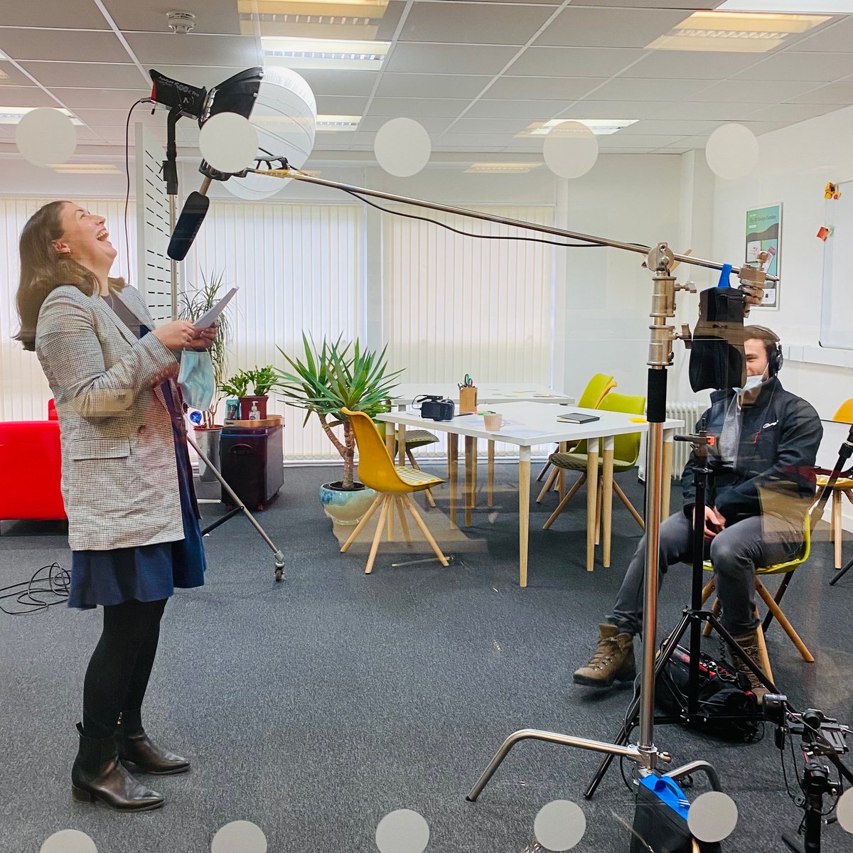 YellowCherryUK's tweet photo. Lights, camera, action! 🎬 What fun we had filming our new promo with @SceneItmedia . Watch this space 👀 https://t.co/Ybp3Jnrnrf