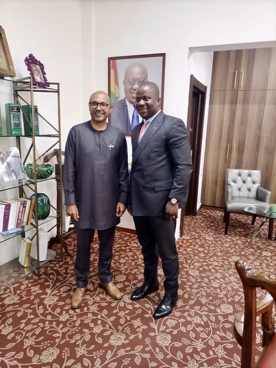 “Ghana is still on course to be the first country in Africa to issue timber legality licenses (#FLEGT )” said EU Ambassador <a href="/IrchadR/">Amb. Irchad Ramiandrasoa Razaaly</a> during a courtesy visit today to the Minister of Lands and Natural Resources, <a href="/SamuelAJinapor/">Samuel A. Jinapor</a>.