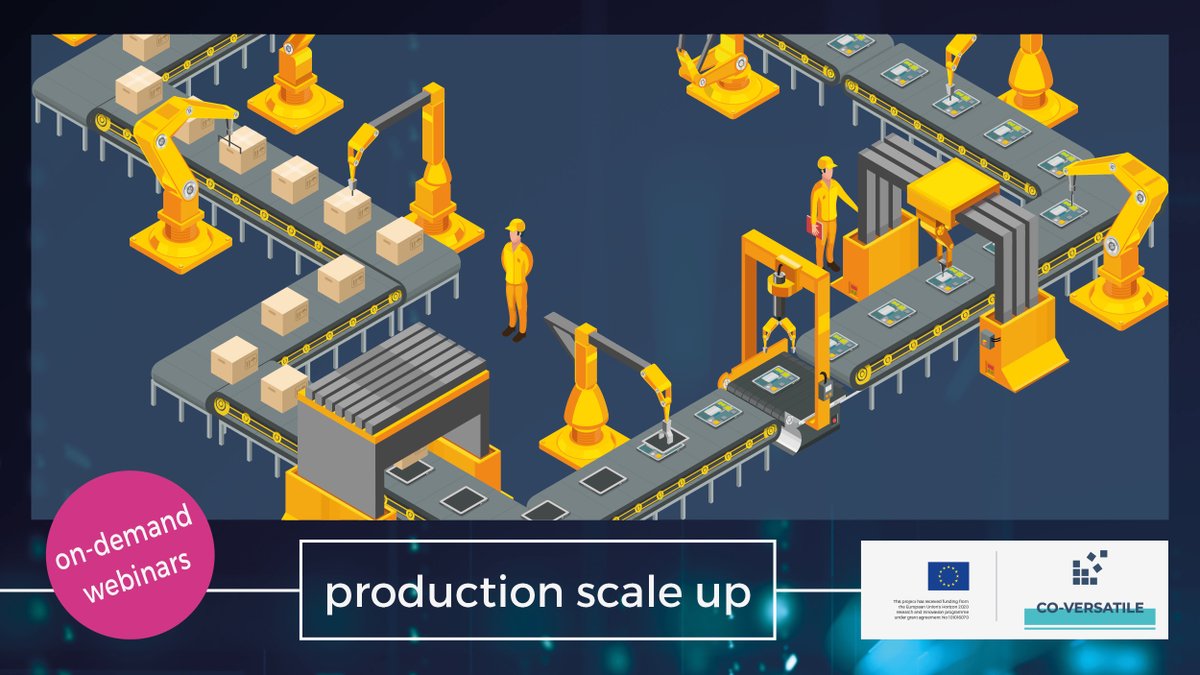 How to adapt #manufacturing processes to changing market demands and scale up production of critical supplies, such as vital medical equipment during #pandemics? Don’t miss our recent webinars on this topic. co-versatile.eu/events/co-vers…
<a href="/CoVersatile/">CO-VERSATILE project</a> 
<a href="/EU_HaDEA/">HaDEA</a>  
#preparedness