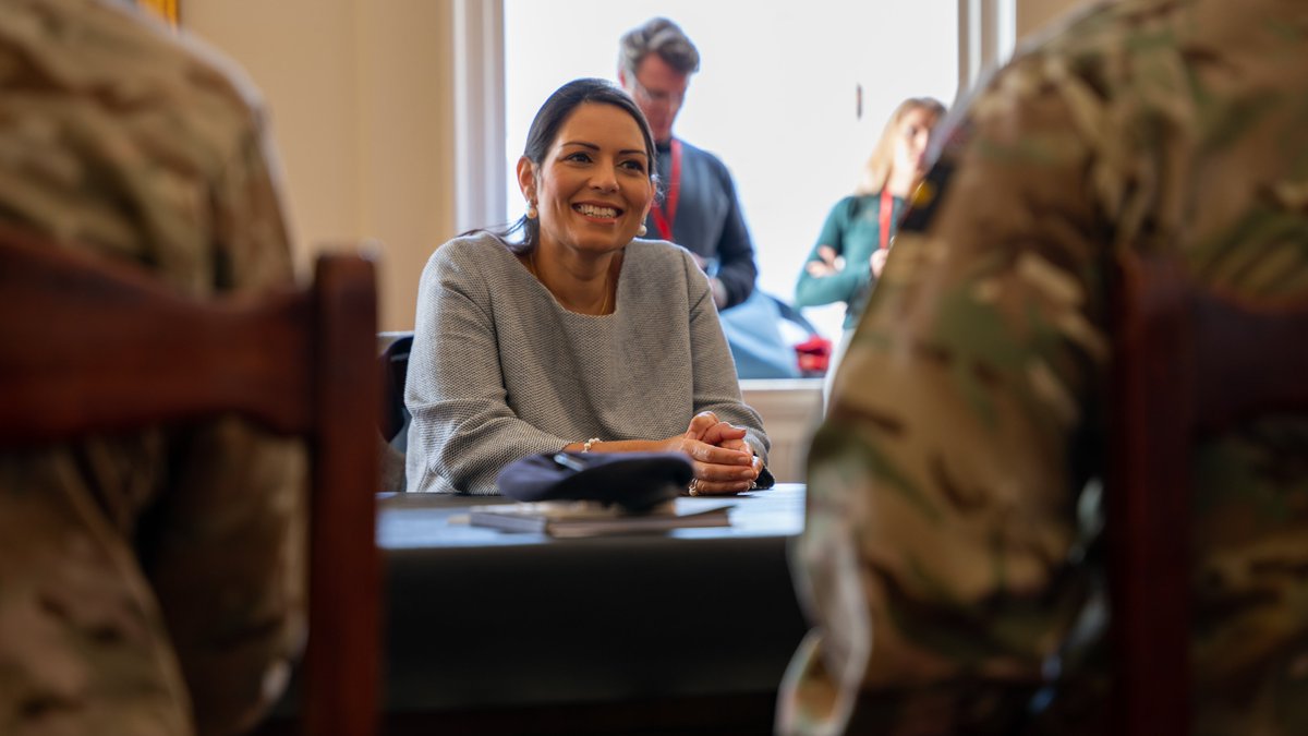 Priti Patel MP tweet media