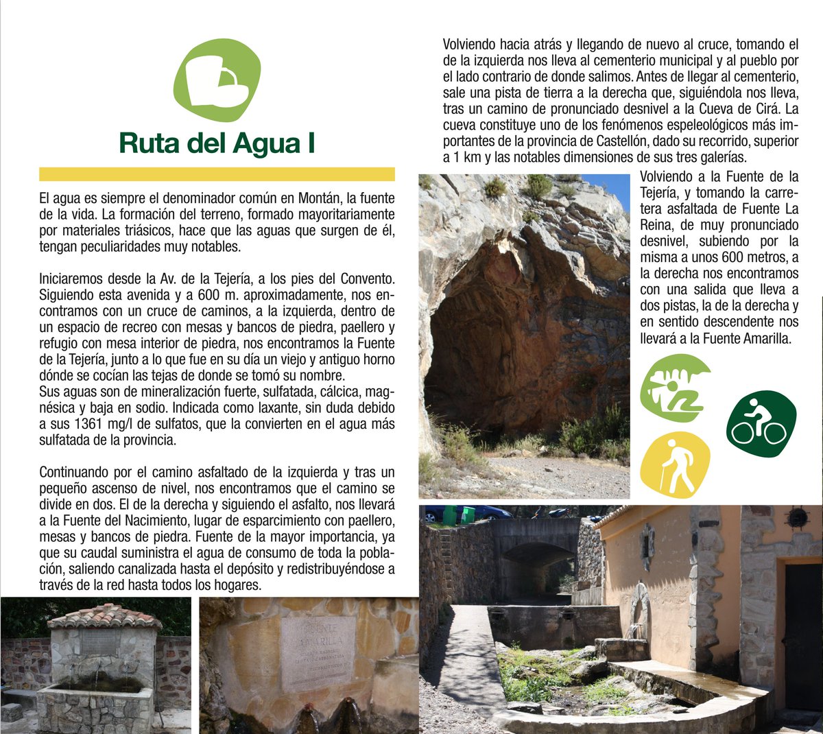 Montan_nv's tweet photo. ¿Os apetece ver #Montán en un vistazo?
Como sabéis, tenemos nuevos folletos turísticos, uno de ellos, "Montán en vistazo" y os lo vamos a ir enseñando.
Hoy comenzaremos por la 𝗥𝘂𝘁𝗮 𝗱𝗲𝗹 𝗔𝗴𝘂𝗮 𝗜
#EnUnVistazo #rutas #fuentes #espeleología #senderismo https://t.co/fNvnfWFUow