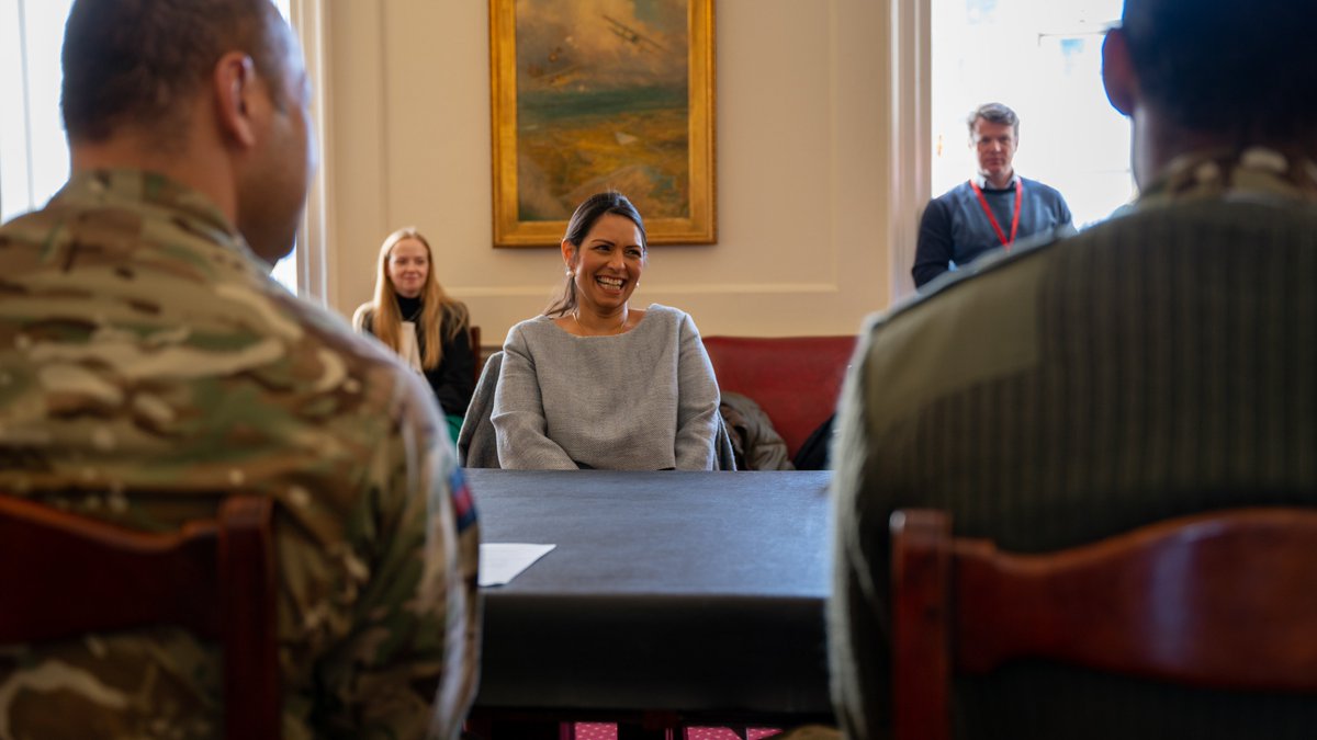 Priti Patel MP tweet media