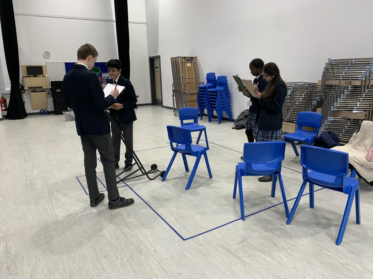 Orchard Express students working hard to put together their interview questions for the Air Ambulance.