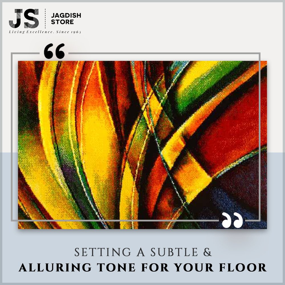jagdishstoreind's tweet photo. Made from wool &amp; viscose, this exquisitely crafted multi-coloured carpet promises to be a classy addition to your rooms.
Visit our online store today,👉https://t.co/UxJeB3bEbj.

#JagdishStore #LuxuryHomes https://t.co/dB3uAxky1U