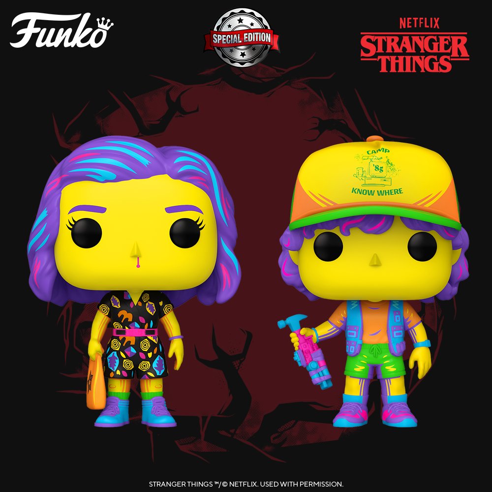 FunkoEurope's tweet photo. The hype for Season 4 is REAL 🔦🚲

Get caught up with our Stranger Things Black Light Pop! set! https://t.co/e3bUnfKVO1 https://t.co/emEplrfcNJ