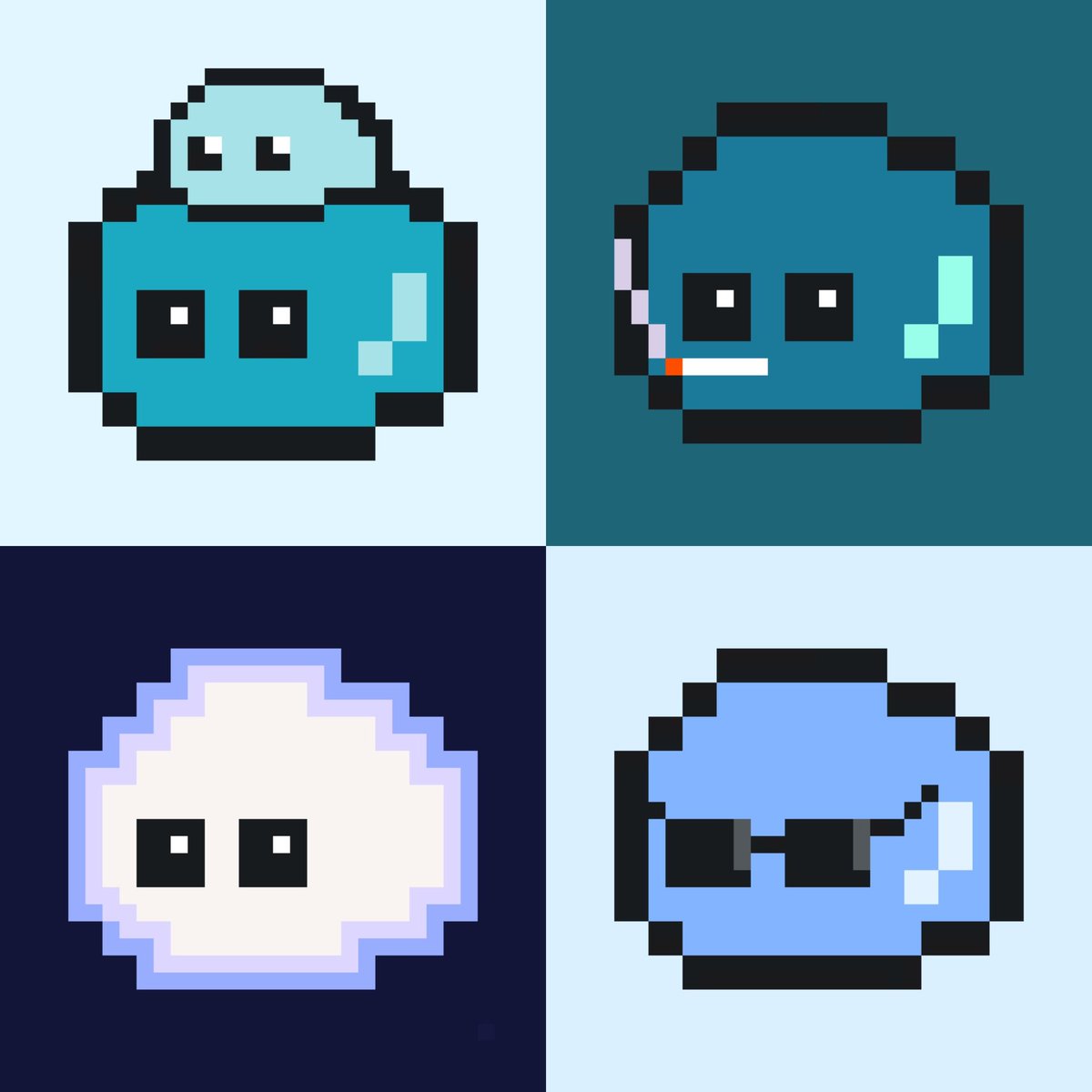 PxSlime_Caravan's tweet photo. Cute slime that brings good luck to you! Look at the collection at OpenSea!🐋🐬🐳
See the thread for the number and types of slimes listed👇
“Make the world covered in slime”
🌎『世界をスライムまみれに』🌏
#NFT #NFTs #LuckySlime

https://t.co/T6u3C7zflB https://t.co/I0fDykL3He