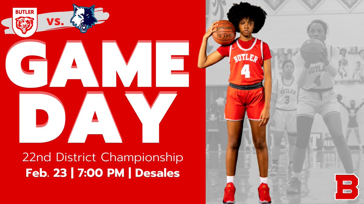 BearettesButler's tweet photo. 22nd District Championship!
π Iroquois
β° 7:00 PM
π Desales
πΊ https://t.co/RWJdRZzjD3
ποΈ $9 CASH at the gate
#BearetteStrong #RoadToRupp https://t.co/ZmNDsv8416