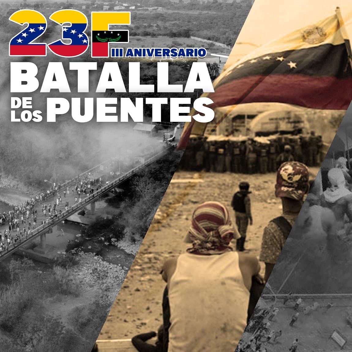 3 años de una gran defensa, seguimos siendo libre y soberanos #BatallaDeLosPuentes