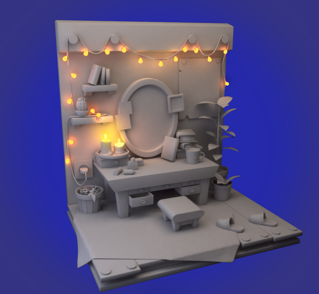 SafaRgaieg's tweet photo. #3d #stylized #miroir
concept by : marina-sekerina
i hope u like it 😃 
#lowpoly #game #animation #3dart #CGI #3denvironment #backing #3dsmax #3dmodel #handpainted #isometric #illustration #gameart #relaxvibes #retroart #creativity #drawing #creative #graphicdesign #digital #art https://t.co/WnKrP7UJ9A