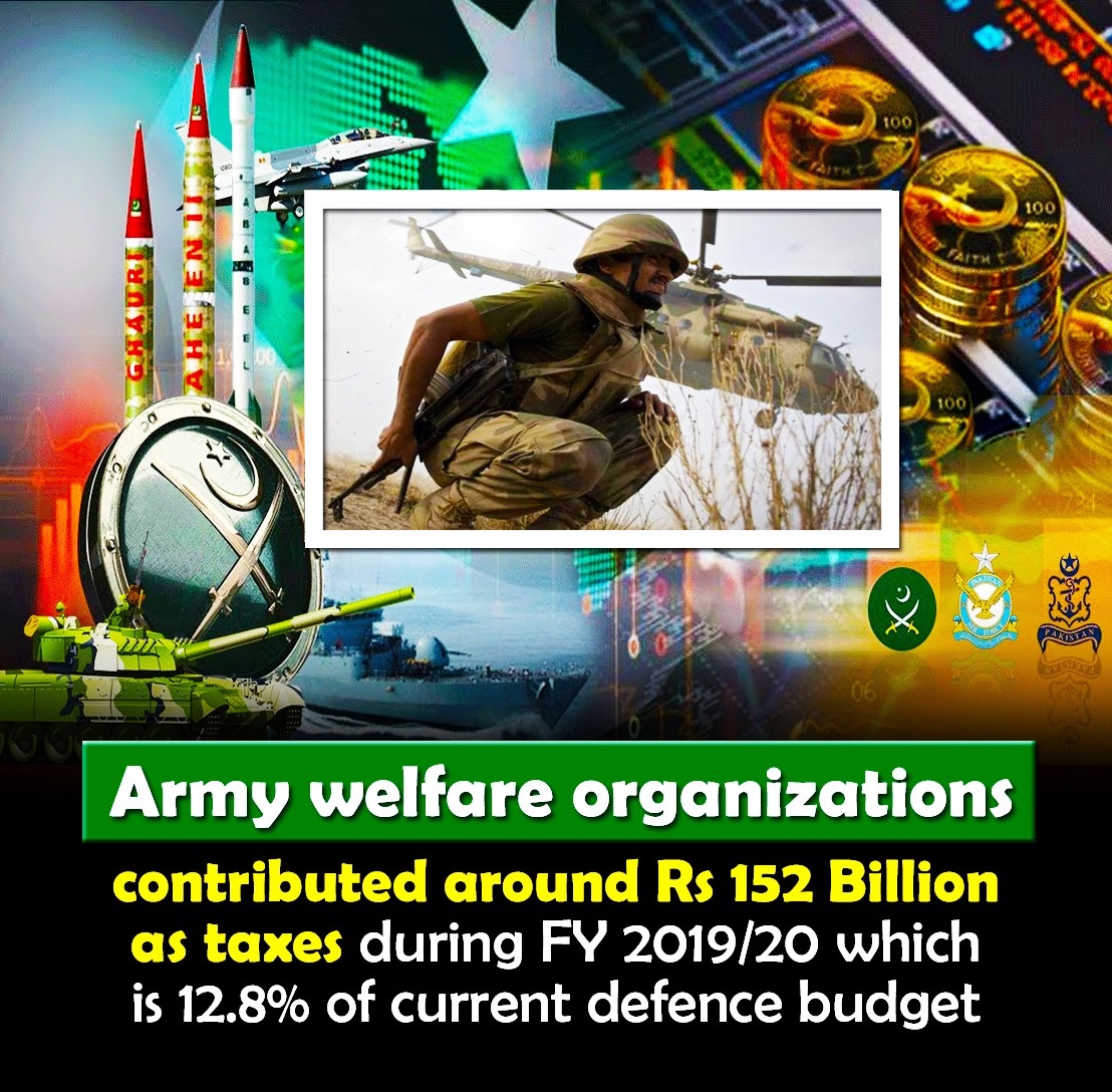 AsianNews111's tweet image. Army welfare organisations contribute around Rs152 billions as taxes   #WelfareProjects