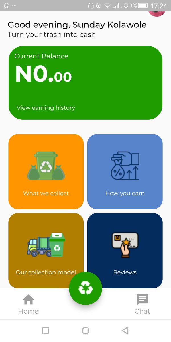 PETsPointNG's tweet photo. Hello everyone,

We are glad to inform you that our tech solution towards effective plastics/recyclables waste collection is now live.

Kindly download here Play Store: https://t.co/NFFnHYcGCD.

Thank you 

https://t.co/VaQwu4uNP4

#cleantech

@USinNigeria @SwedeninNigeria https://t.co/yCmI4UFchd
