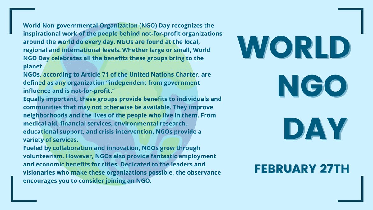 SakshiG028's tweet photo. #MyKartavya #WorldNGODay https://t.co/ZTPa6aNeXG
