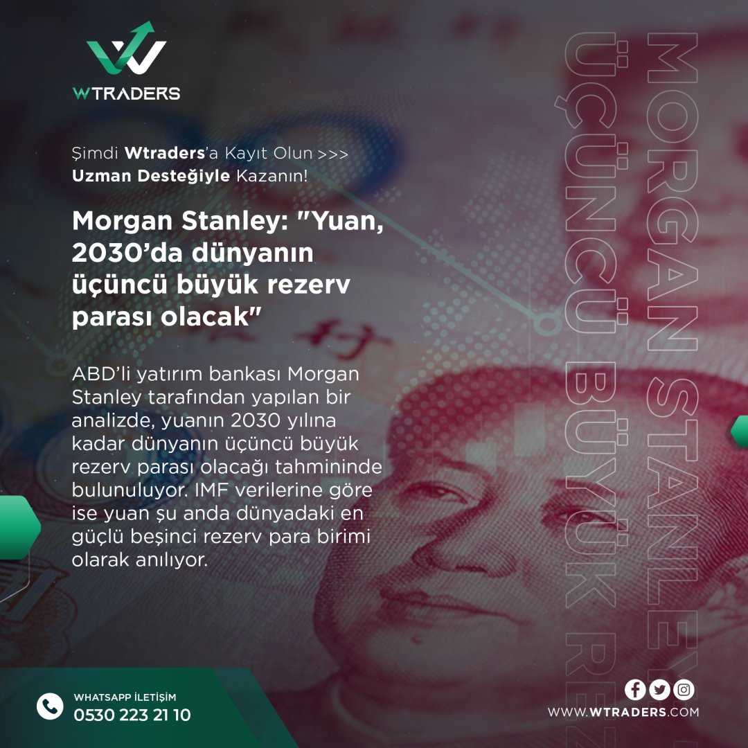 Finansal haberleşme ve uluslararası ödemeler için küresel bir sistem olan Society for Worldwide Interbank Financial Telecommunication (SWIFT) verilerine göre, Çin yuanı küresel ödemeler için en çok kullanılan dördüncü para birimi olma konumunu korudu.

#Forex #MAM