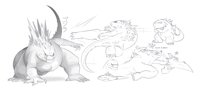 godzilla but  ✨✨ d  y  n  a  m  i  c ✨✨ 