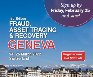C5Live_AC's tweet photo. Register by this Friday, February 25, 2022, and SAVE $300 on your ticket to our 16th Edition Fraud, Asset Tracing &amp; Recovery Geneva Conference. Register today: https://t.co/TjK2mYjuln #C5Fraud https://t.co/be4DTCEYIw