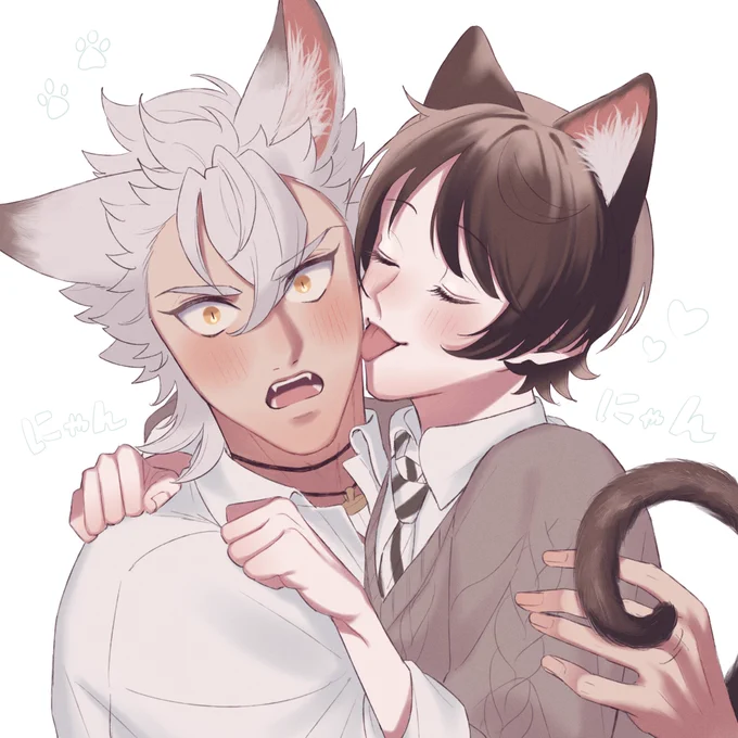 🐺🐈(顔あり監)
#twstプラス 