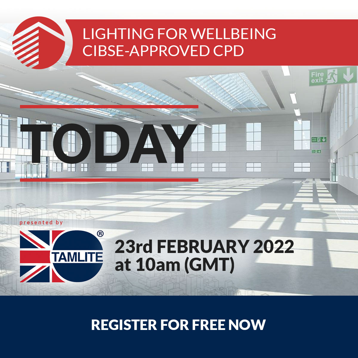 fcamagazine's tweet photo. It's your very last chance to sign up for today's @CIBSE-approved CPD webinar with @tamlite. 

Sign up free here: https://t.co/ctRXKn5BwR 

#CPDWebinars #ConstructionCPDs #ArchitectureCPDs #LightingCPD #FreeCPDs https://t.co/a8PiJC2z7y