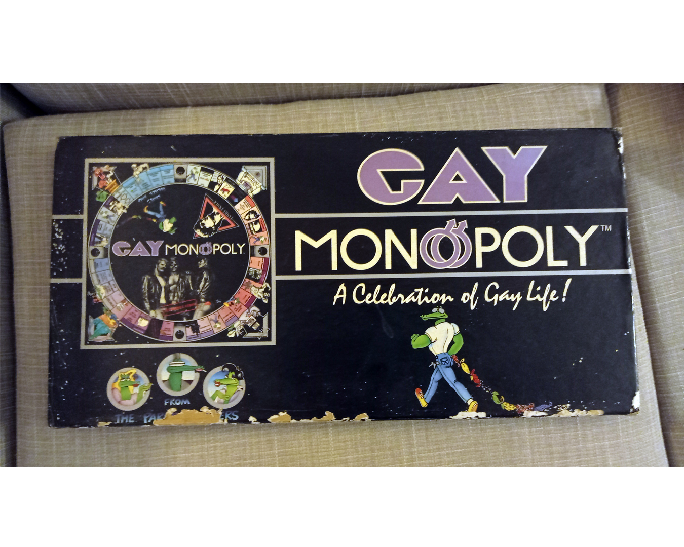 Gay Monopoly Board