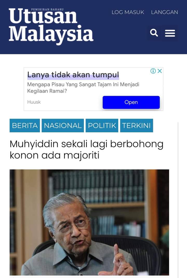 DrZahidHamidi's tweet photo. Nama sebenar dia bohong

Di parlimen pun dia bohong

Alih-alih, mengaku tak pernah berbohong.

Pooodahh! https://t.co/nCaUbUpCaI