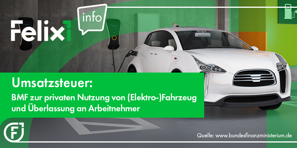 felix1_de's tweet image. In einem aktuellen Schreiben hat sich das BMF erstmals zur umsatzsteuerlichen Behandlung von Elektrofahrzeugen und Fahrrädern geäußert. 

👉 bundesfinanzministerium.de/Content/DE/Dow…

#felix1 #info #news #steuern #elektrofahrzeuge