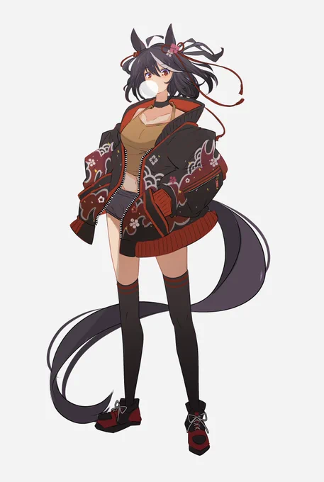 明日のキタちゃん実装楽しみですね*
過去絵になりますが🥰 #キタサンブラック #ウマ娘 