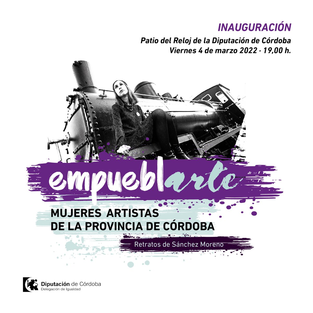 Os invito a mi nueva exposición sobre retratos de mujeres artistas en la provincia de Córdoba