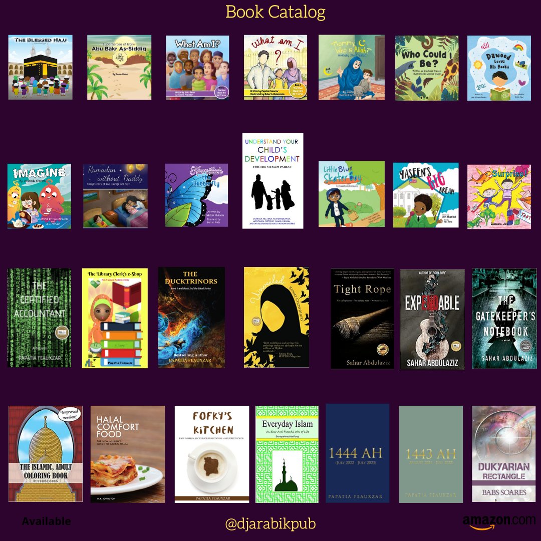 DjarabiKPub's tweet photo. 📚💥!
.
#bookcatalog 
#alhamdullilah
#muslimauthors
#djarabikitabs
#ramadanbookfair https://t.co/2H9gqI9Dnn