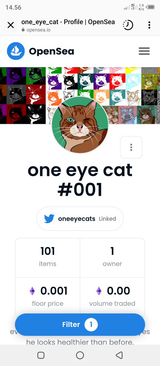 oneeyecats's tweet photo. https://t.co/b1g4TPtPe7

#NFTCollection #NFTdrop #NFTs #nftindonesia #NFTCommunity #catlover #NFT https://t.co/yN1XUpNYWS