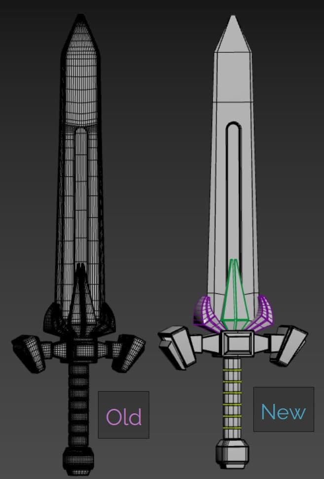 Those <a href="/MoonsamaNFT/">Moonsama</a> weapons we crafted on-chain, the multiverse NFT swords. 

They're starting to look really amazing in 3D and their models are being optimised for something. 

I wonder what they're going to be used for 😈