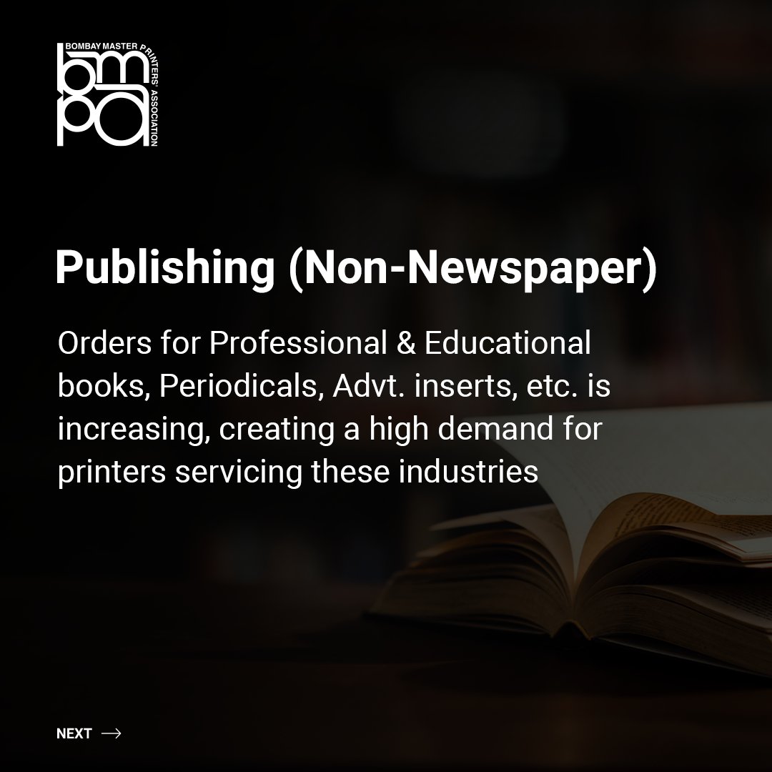 TheBmpa's tweet photo. Here are some of the top industries that consume print in their day-to-day operations. Come, join our community and be a part of #BMPA. 

For details on how to join, visit our website - https://t.co/PjzFGE1FOm
.
.
.
#PrintingFacts #TeamBMPA #LetsDoMore https://t.co/KSuu52gPRg