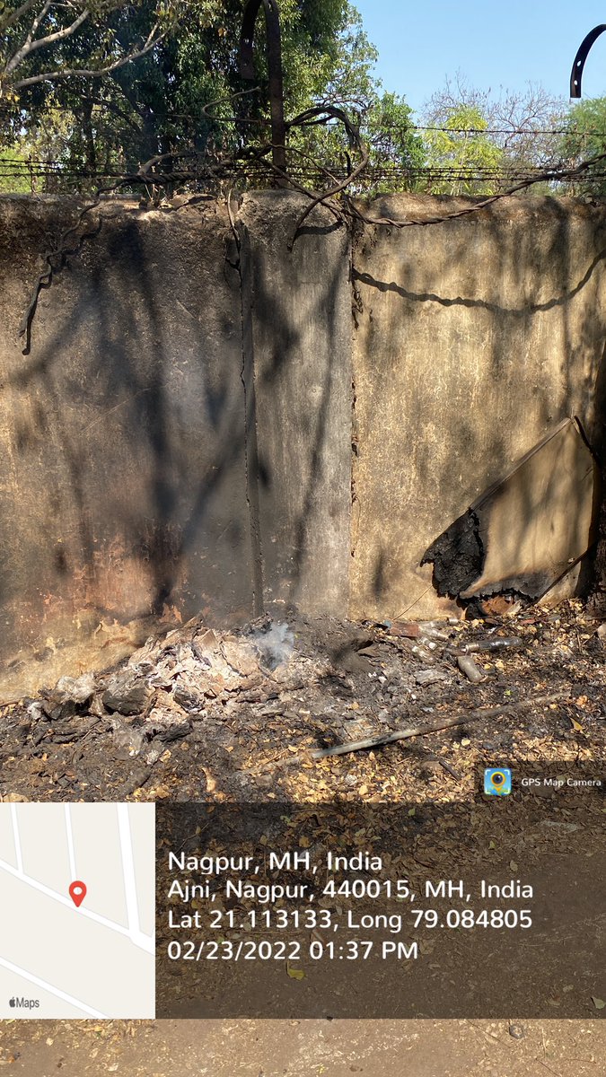 kunalmourya01's tweet photo. BURNING OF WASTE : Burning of waste and plastic in Depo Yard Ajni 
@mpcb_official @ngpnmc @radhakrishnan11 @t_dayashankar @CMOMaharashtra @AUThackeray @leena_buddhe @mankabTOI @TOI_Nagpur 

#BurningWaste #BurningPlastic https://t.co/6dyH9c5K5H
