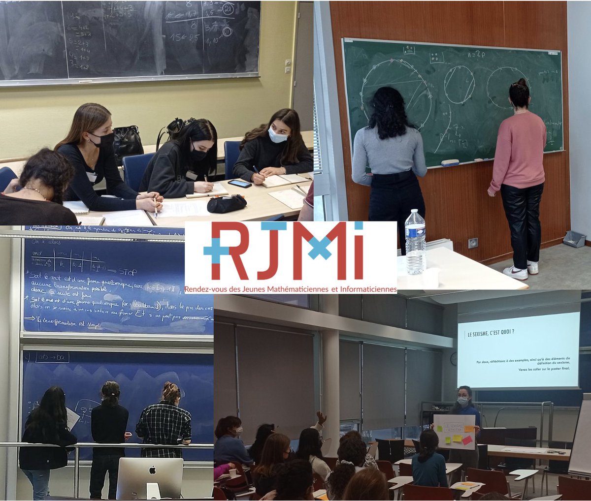 unistra_irmiapp's tweet photo. 👧 13 high school girls have enjoyed the 2022 edition of #RJMI at @Unistra last week, for exciting 3 days around mathematics and computer science #FillesMathsInformatique Many thanks to the speakers and the organizers @Asso_Animath @femmesetmaths @FemmesSciences https://t.co/dhlLzOo0nx