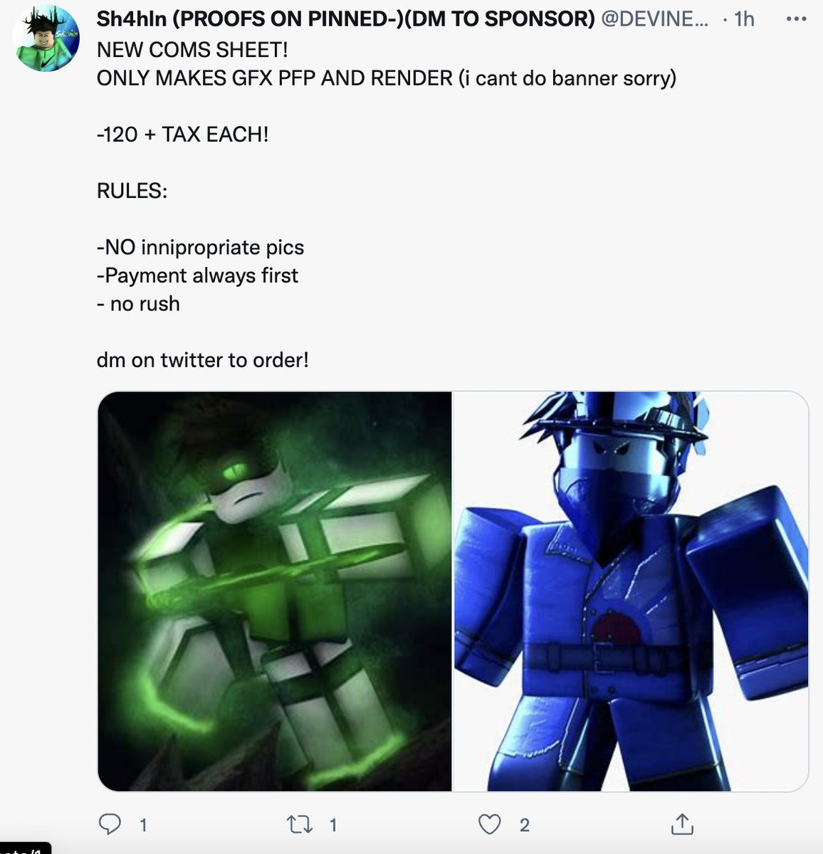 DcrlinqSephora's tweet photo. @DEVINEV10 DELETED HIS NFR FROST DRAGON GIVEAWAY LMAO BEACH ASS SCAMMER 

AND NOW HE POSTED SOME COMS SHEET FROM GOOGLE! HE STOLE OTHER PEOPLE'S WORK IT'S NOT HIS GFX! REPORT HIM NOW !!

#adoptmetrades #adoptmetrading #adoptmetradings #adoptmetrade #adoptmeoffer #adoptmegiveaways https://t.co/k2FGDGrujB