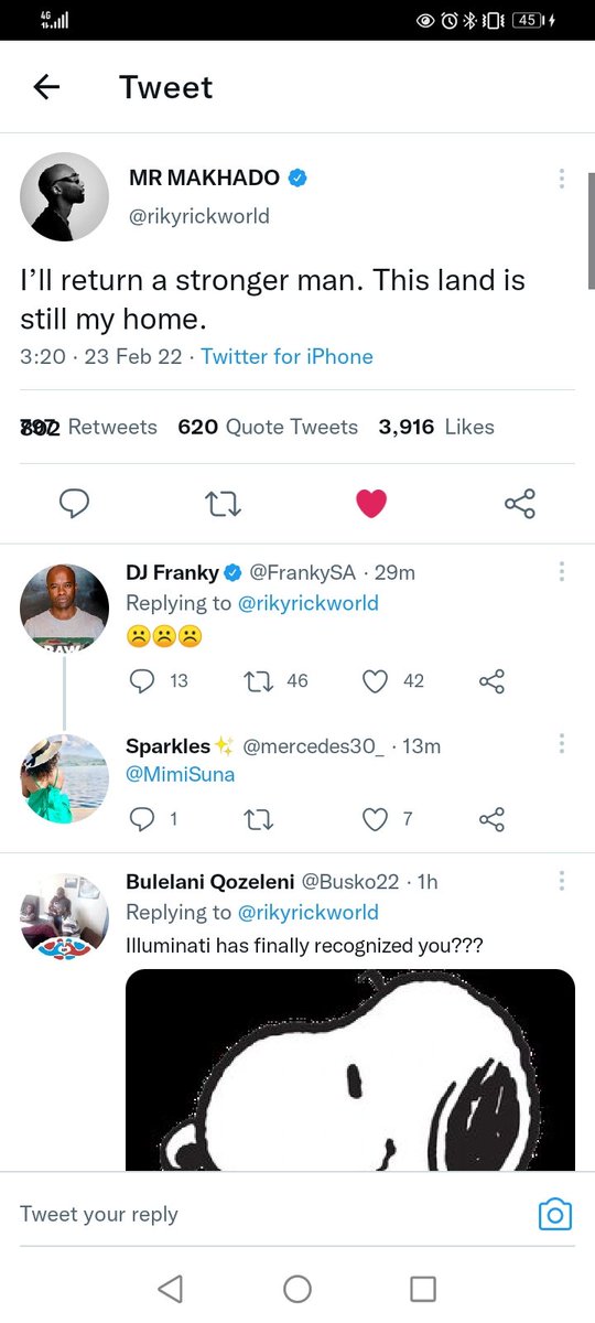 VMlunga's tweet image. Why is @rikyrickworld trending ❓